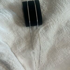 20” sterling silver 925 Cuban chain 2mm